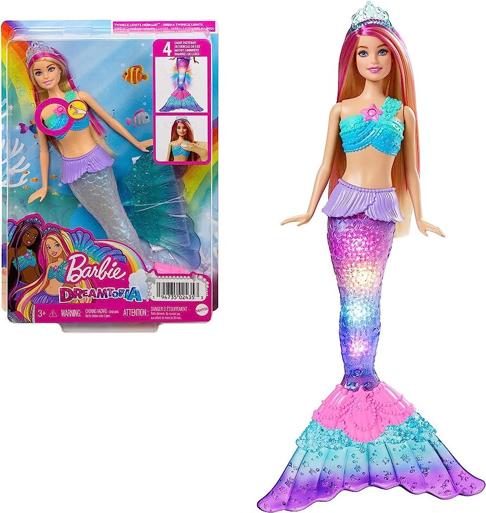 Barbie Dreamtopia Sirène Lumières Scintillantes