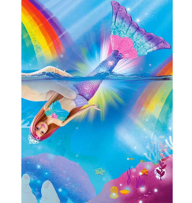 Barbie Dreamtopia Sirène Lumières Scintillantes 4
