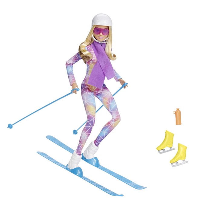 Barbie Sports d'Hiver Ski avec Accessoires 4