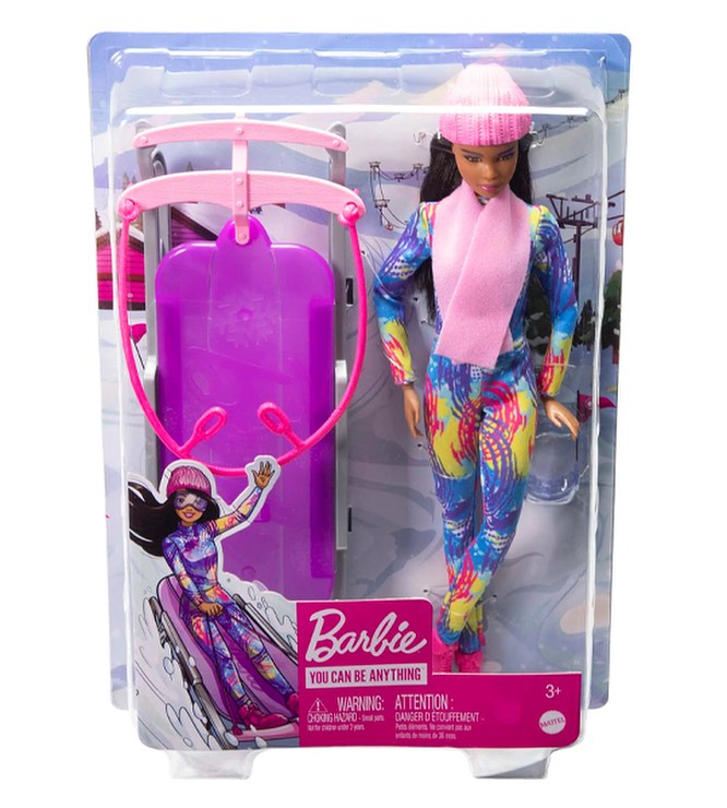 Barbie Sports d'Hiver Snowboard 4