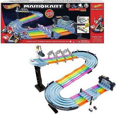 Hot Wheels Mario Kart Rainbow Road - Circuit Arc-en-ciel
