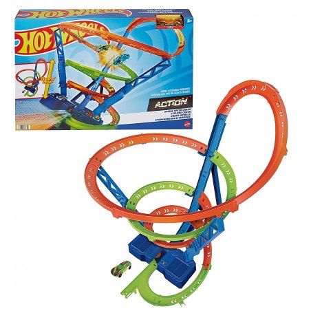 Hot Wheels Circuit Spiral Track Set 3