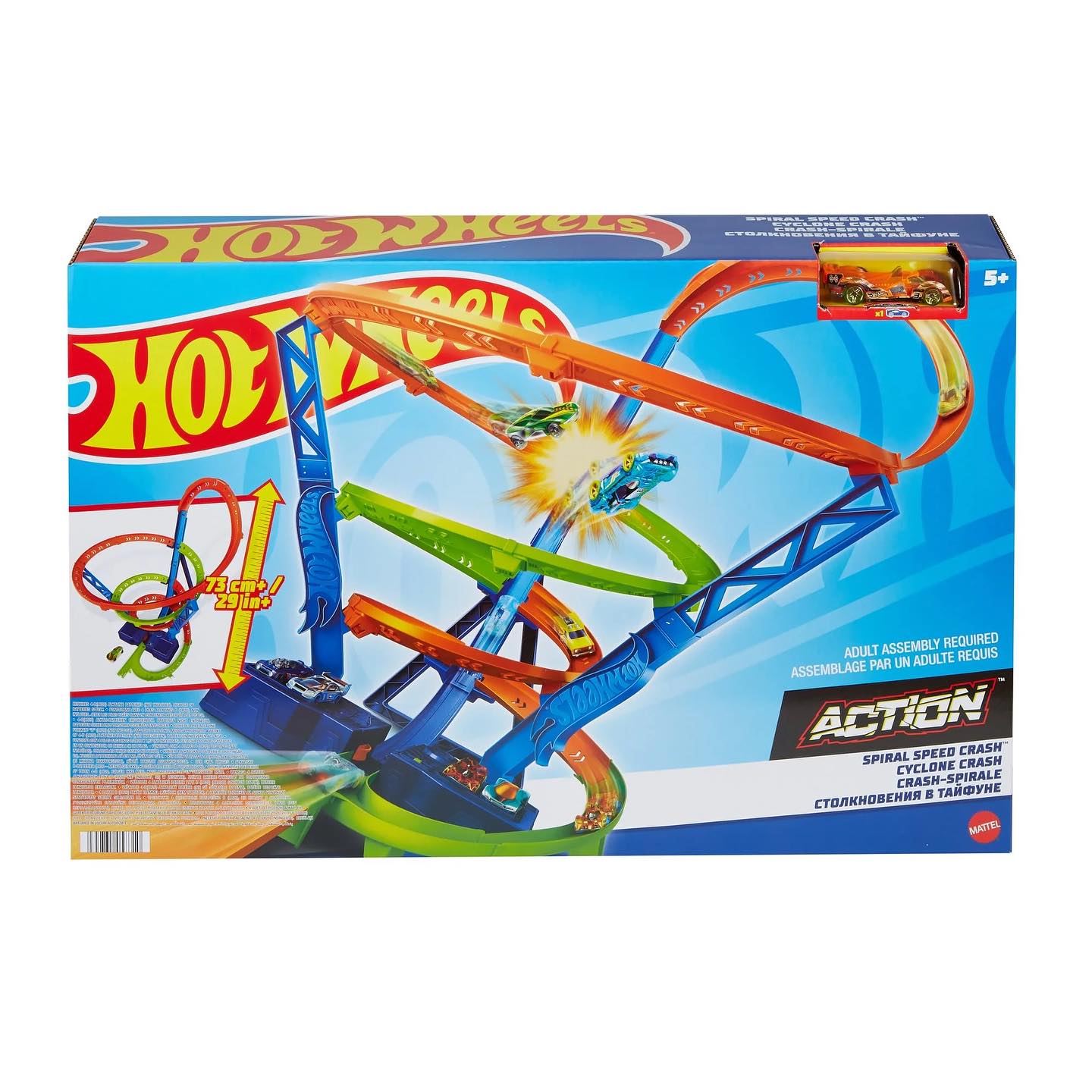 Hot Wheels Circuit Spiral Track Set 4