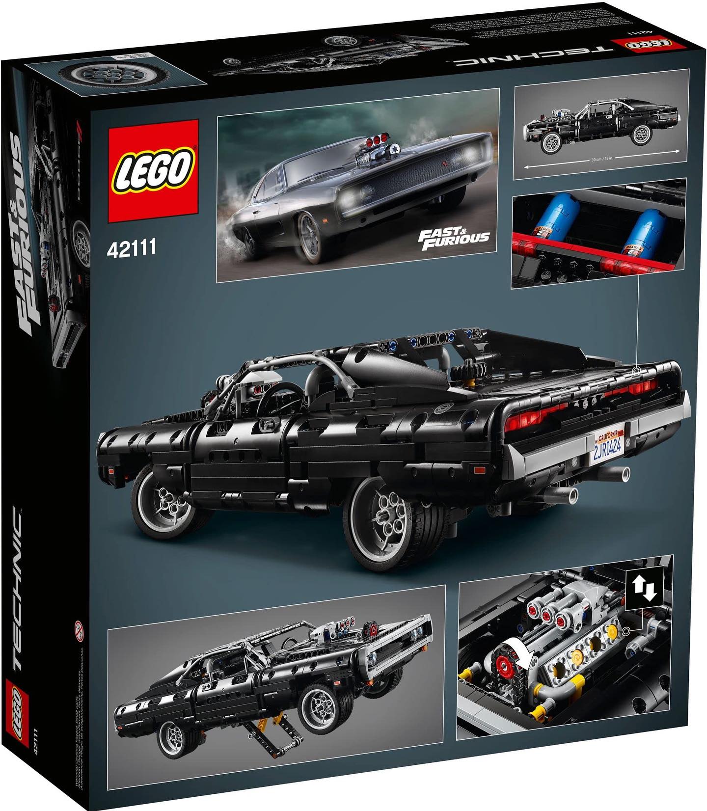 LEGO Technic 42111 Dom's Dodge Charger - Fast & Furious 4