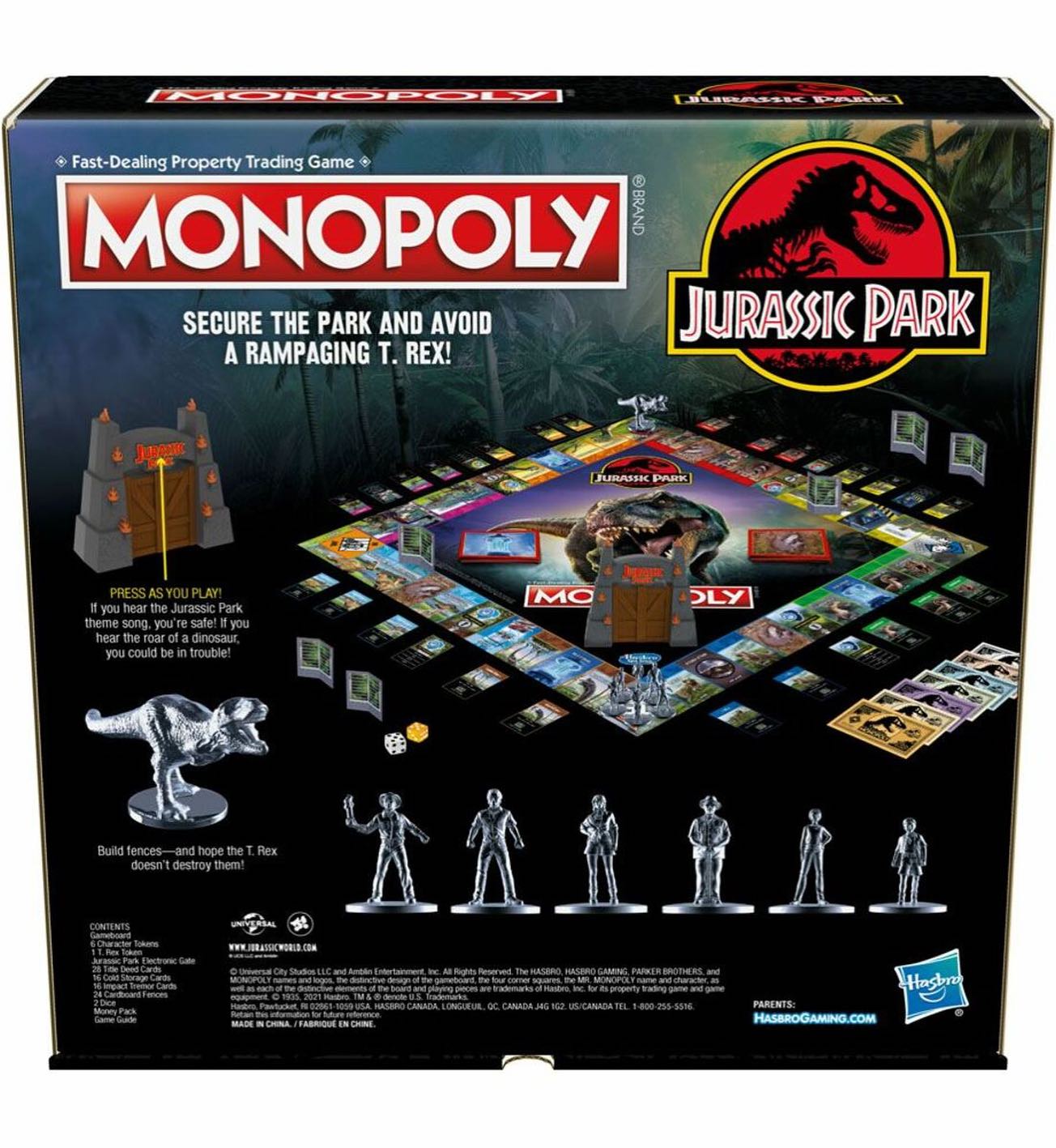 Monopoly Jurassic Park - Édition Collector 4