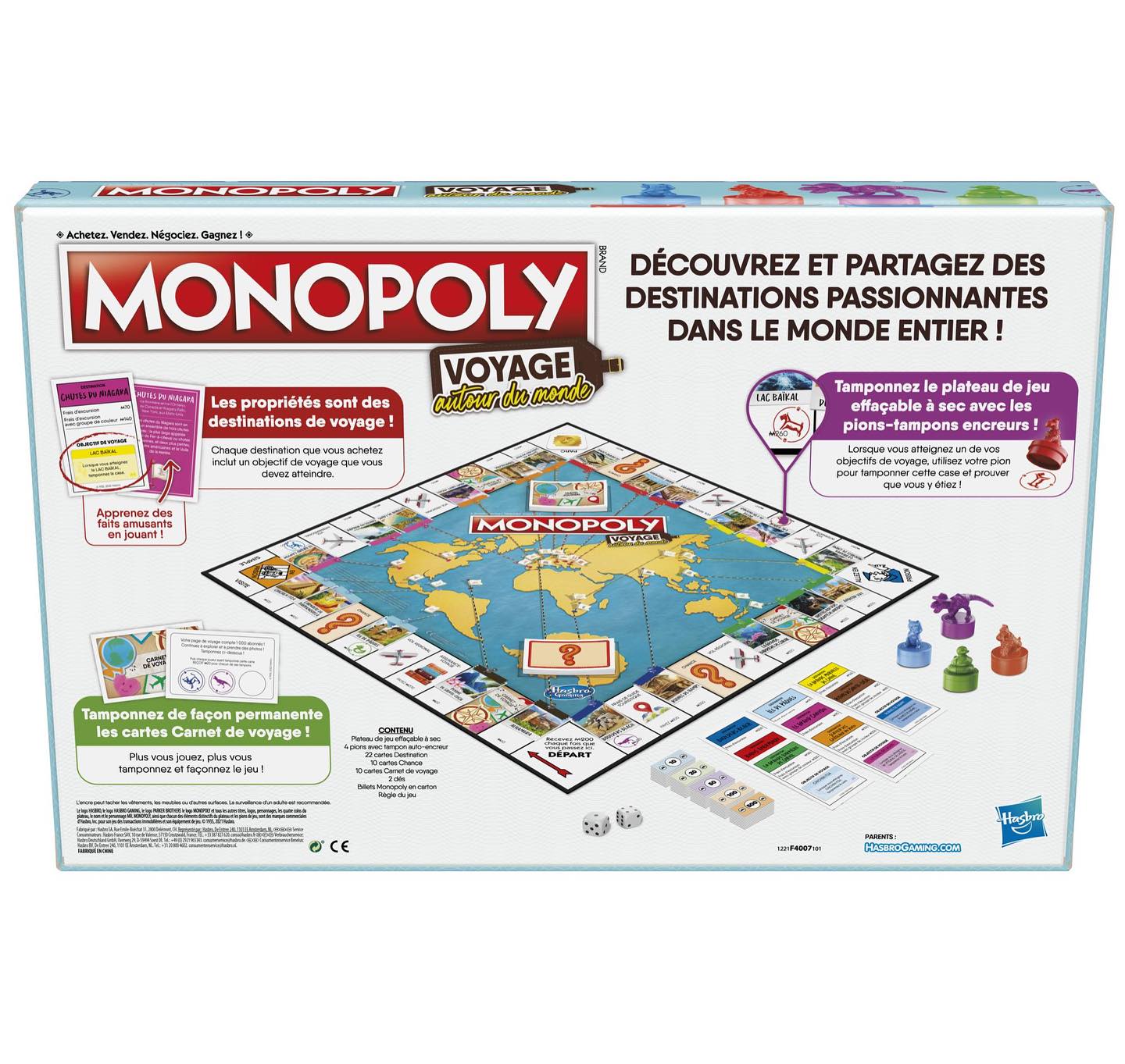 Monopoly Voyage Autour du Monde 3