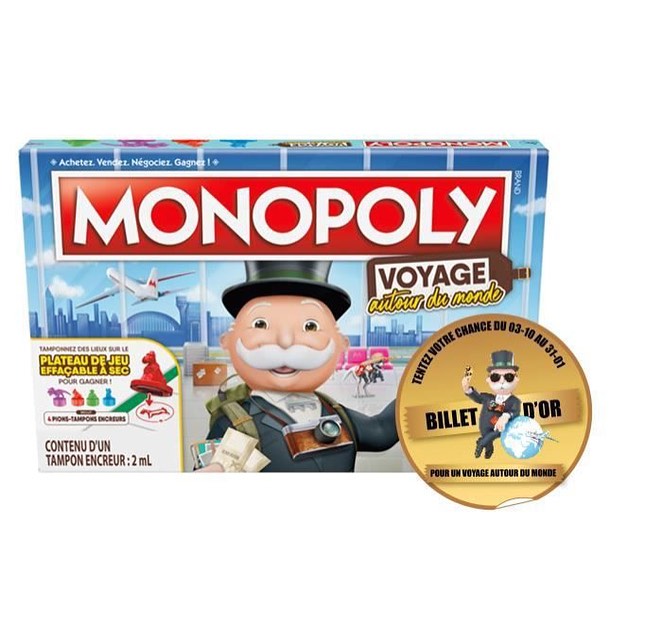 Monopoly Voyage Autour du Monde 4