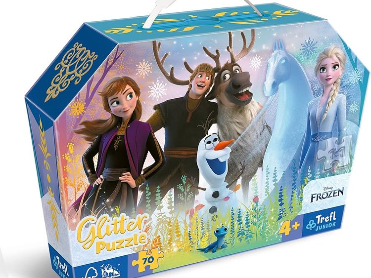 Trefl Junior Glitter Puzzle Rainbow High 70 pcs 4