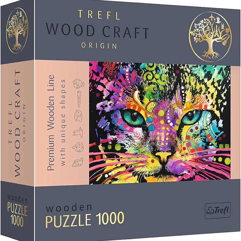 Trefl Wood Craft - Puzzle Bois 1000 pcs Chambre Magique 2