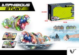 Voiture RC Amphibie Stunt 2-en-1